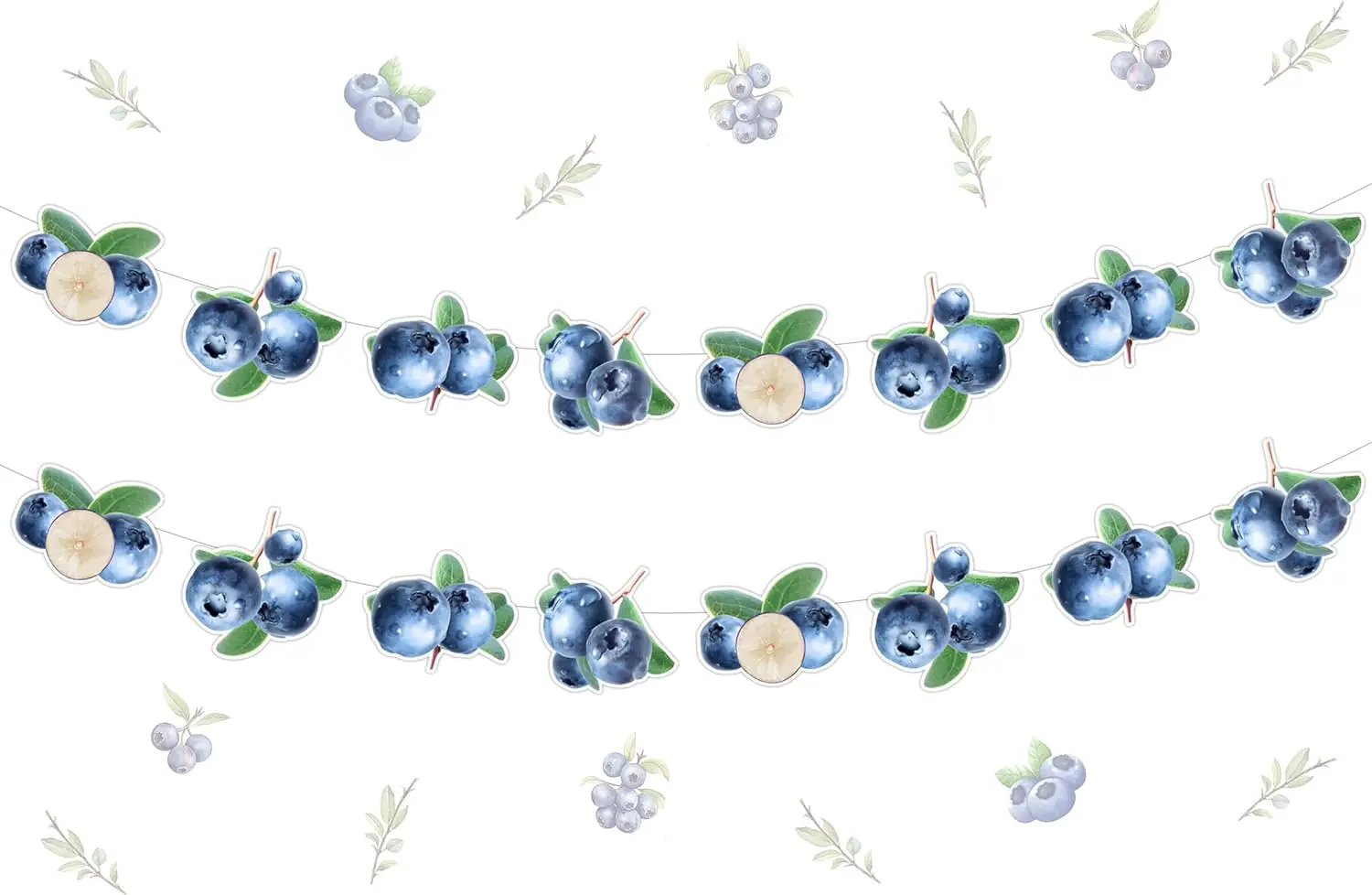 Blueberry Birthday Decor 2pcs Blueberry Garlands for Fruit Theme Summer Birthday Party Decor
Blueberry Birthday Decor 2pcs Blueberry Garlands for Fruit Theme Summer Birthday Party Decor