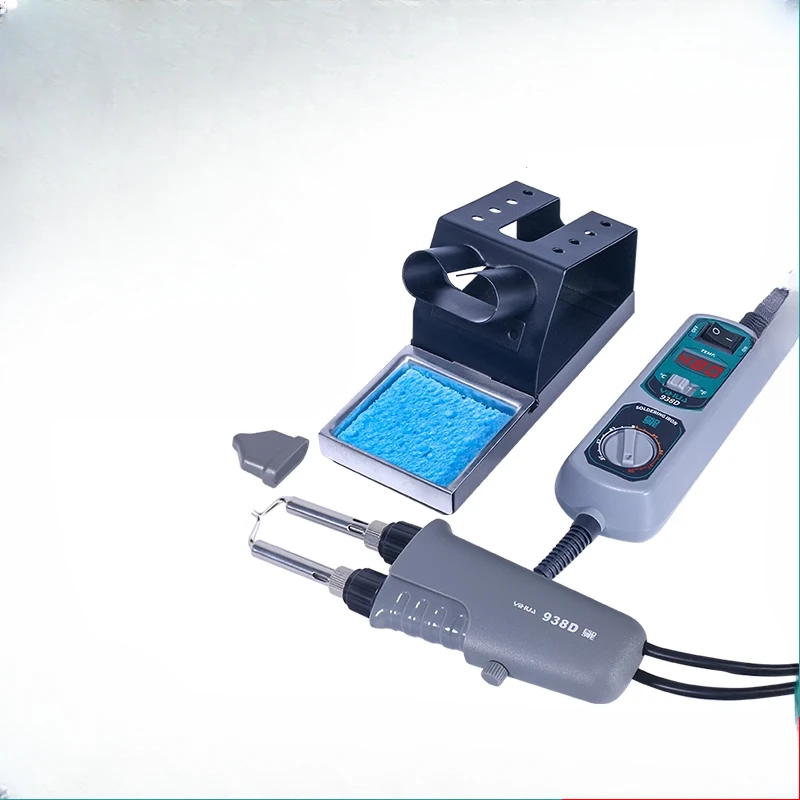 938D constant temperature tweezers type electric soldering iron double head soldering iron welding desoldering tool
938D constant temperature tweezers type electric soldering iron double head soldering iron welding desoldering tool