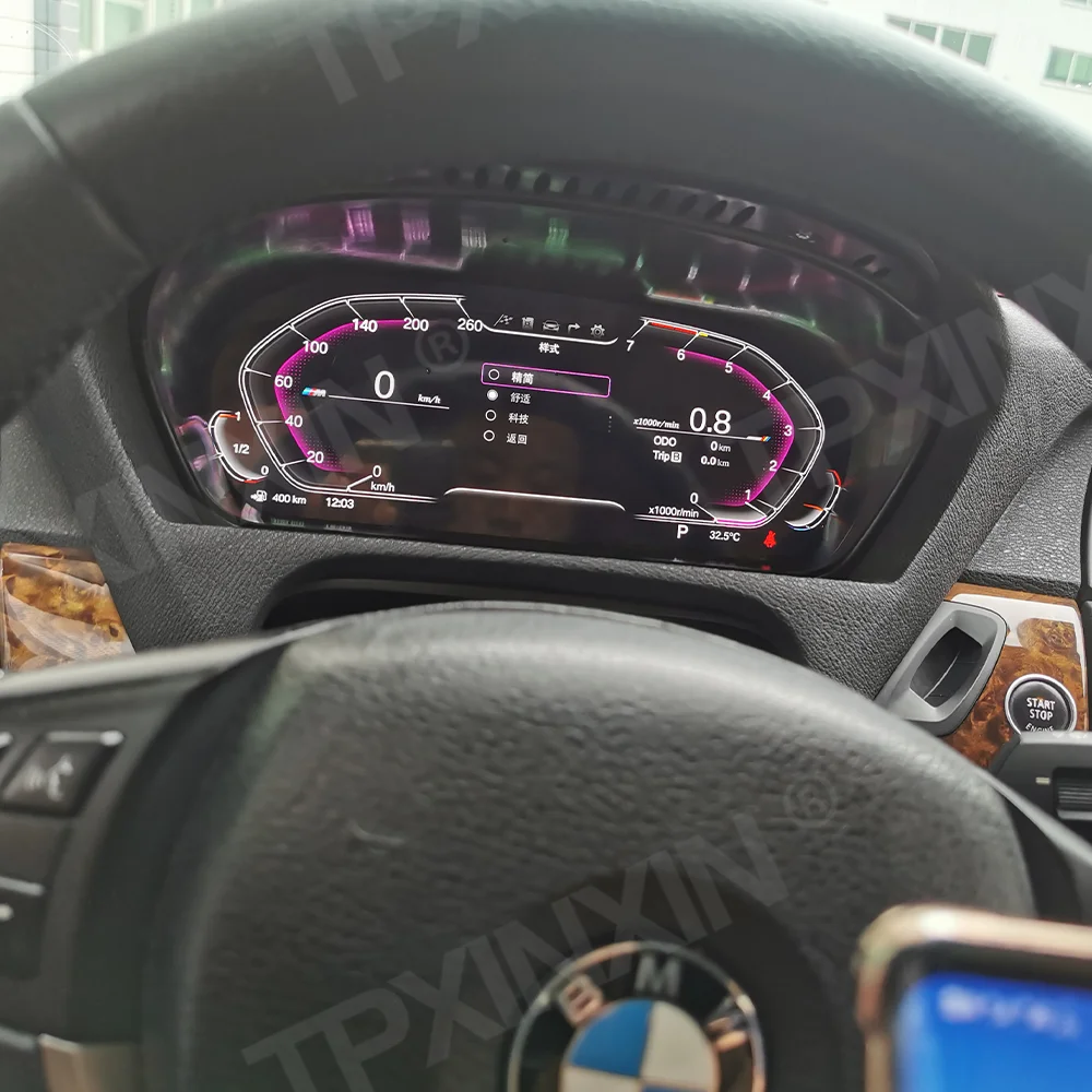 M Sport For BMW X5 E70 X6 E71 2007-2013 Digital Cluster Virtual Cockpit Car Multimedia Player Dashboard Speed Meter Screen 12.3
M Sport For BMW X5 E70 X6 E71 2007-2013 Digital Cluster Virtual Cockpit Car Multimedia Player Dashboard Speed Meter Screen 12.3