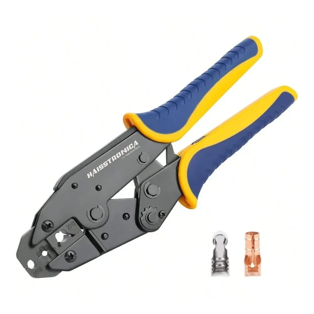 Heat Shrink Connectors AWG 22 10 Ratchet Wire Terminal Crimper Ratcheting Crimper Tools Available Insulated Nylon Connectors An
Heat Shrink Connectors AWG 22 10 Ratchet Wire Terminal Crimper Ratcheting Crimper Tools Available Insulated Nylon Connectors An