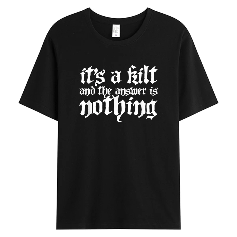 Kilt Funny Renaissance Festival Men's Tops Cotton Fabric Casual Holiday O-neck T-shirts 2025 Hot Designer Black Tee Shirts
Kilt Funny Renaissance Festival Men's Tops Cotton Fabric Casual Holiday O-neck T-shirts 2025 Hot Designer Black Tee Shirts