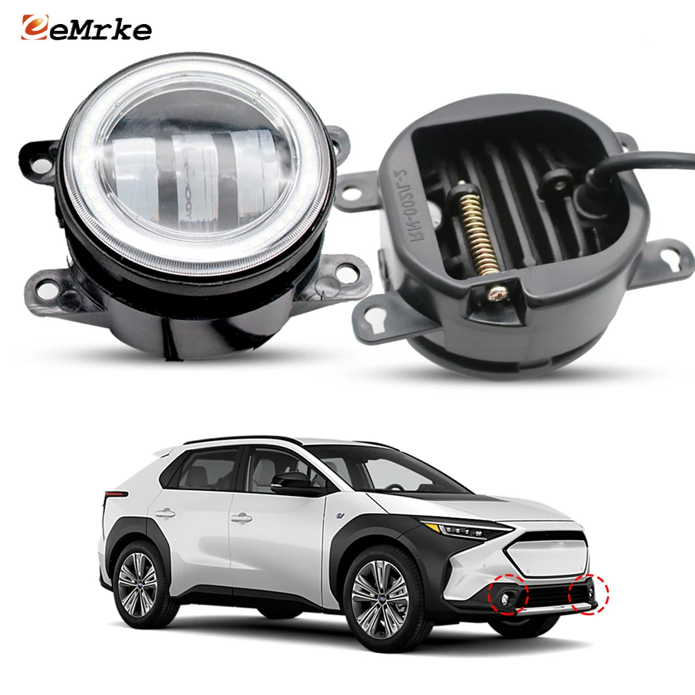 White+ Yellow LED Fog Lights 30W DRL Angel Eyes For Subaru Solterra 2022 2023 2024 Front Bumper Daytime Running Lamp Assembly
White+ Yellow LED Fog Lights 30W DRL Angel Eyes For Subaru Solterra 2022 2023 2024 Front Bumper Daytime Running Lamp Assembly