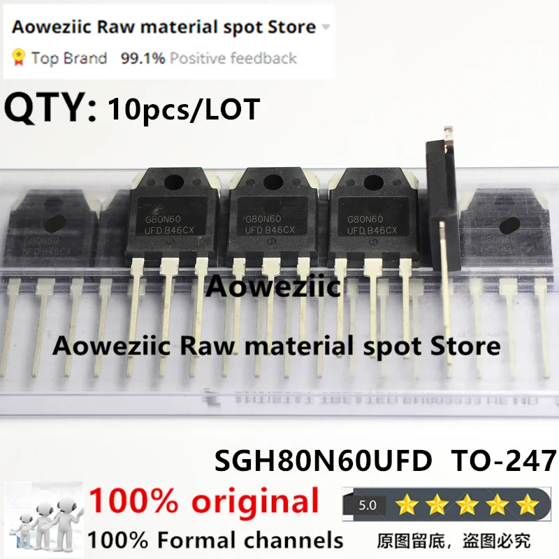 Aoweziic 100% новый импортный оригинальный G80N60UFD SGH80N60UFD G80N60 TO-247 транзистор IGBT ультразвуковой сварочный аппарат 80 А 600 в
Aoweziic 100% новый импортный оригинальный G80N60UFD SGH80N60UFD G80N60 TO-247 транзистор IGBT ультразвуковой сварочный аппарат 80 А 600 в