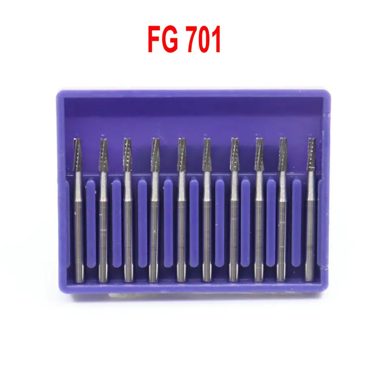 1pcs Dental Carbide Burs FG701 Dental Fissure Burs High Speed Dental Tungsten Burs
1pcs Dental Carbide Burs FG701 Dental Fissure Burs High Speed Dental Tungsten Burs