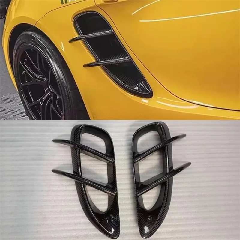 For Porsche 718 Cayman Boxster ReaI Dry Carbon Fiber Air Intake Grille Car Accessories Body kit
For Porsche 718 Cayman Boxster ReaI Dry Carbon Fiber Air Intake Grille Car Accessories Body kit