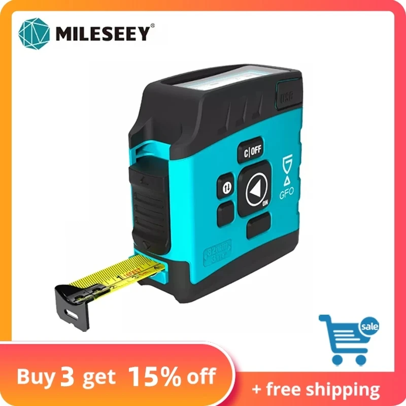 Лазерная рулетка Mileseey DT20, измерительная лента с BLUETOOTH, цифровой смарт-дисплей
Лазерная рулетка Mileseey DT20, измерительная лента с BLUETOOTH, цифровой смарт-дисплей