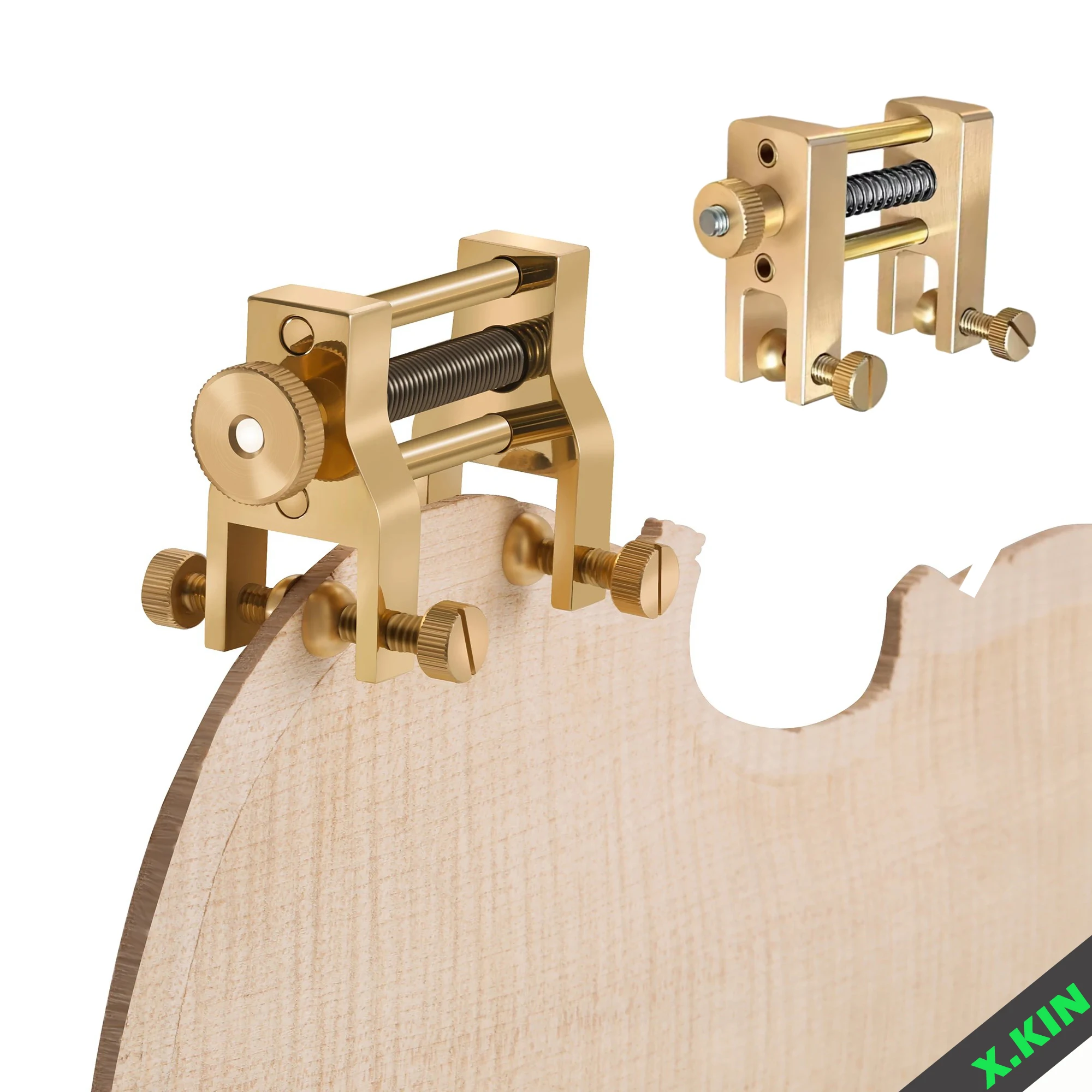 Violin Brass Edge Clamp Luthier Fiddle Cello Guitar Edge Clip Cracks Sides Build for Luthier Wood Repairing Cracks Close
Violin Brass Edge Clamp Luthier Fiddle Cello Guitar Edge Clip Cracks Sides Build for Luthier Wood Repairing Cracks Close