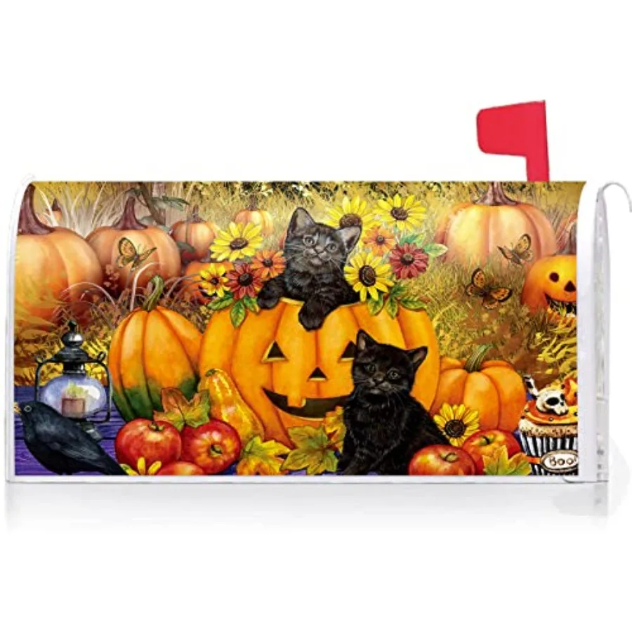 Sunflower Mailbox Cover with Magnetic Strip Autumn Thanksgiving Mailbox Wraps Post Letter Box Cover Standard Size 21" X 18" for
Sunflower Mailbox Cover with Magnetic Strip Autumn Thanksgiving Mailbox Wraps Post Letter Box Cover Standard Size 21" X 18" for