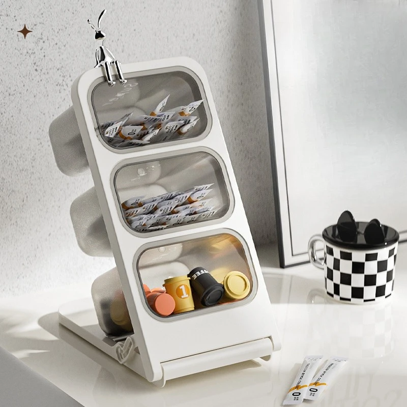 Pantry Capsule Coffee Storage Box Desktop Tea & Snack Organizer Multi-layer Tea Bag Storage Holder
Pantry Capsule Coffee Storage Box Desktop Tea & Snack Organizer Multi-layer Tea Bag Storage Holder