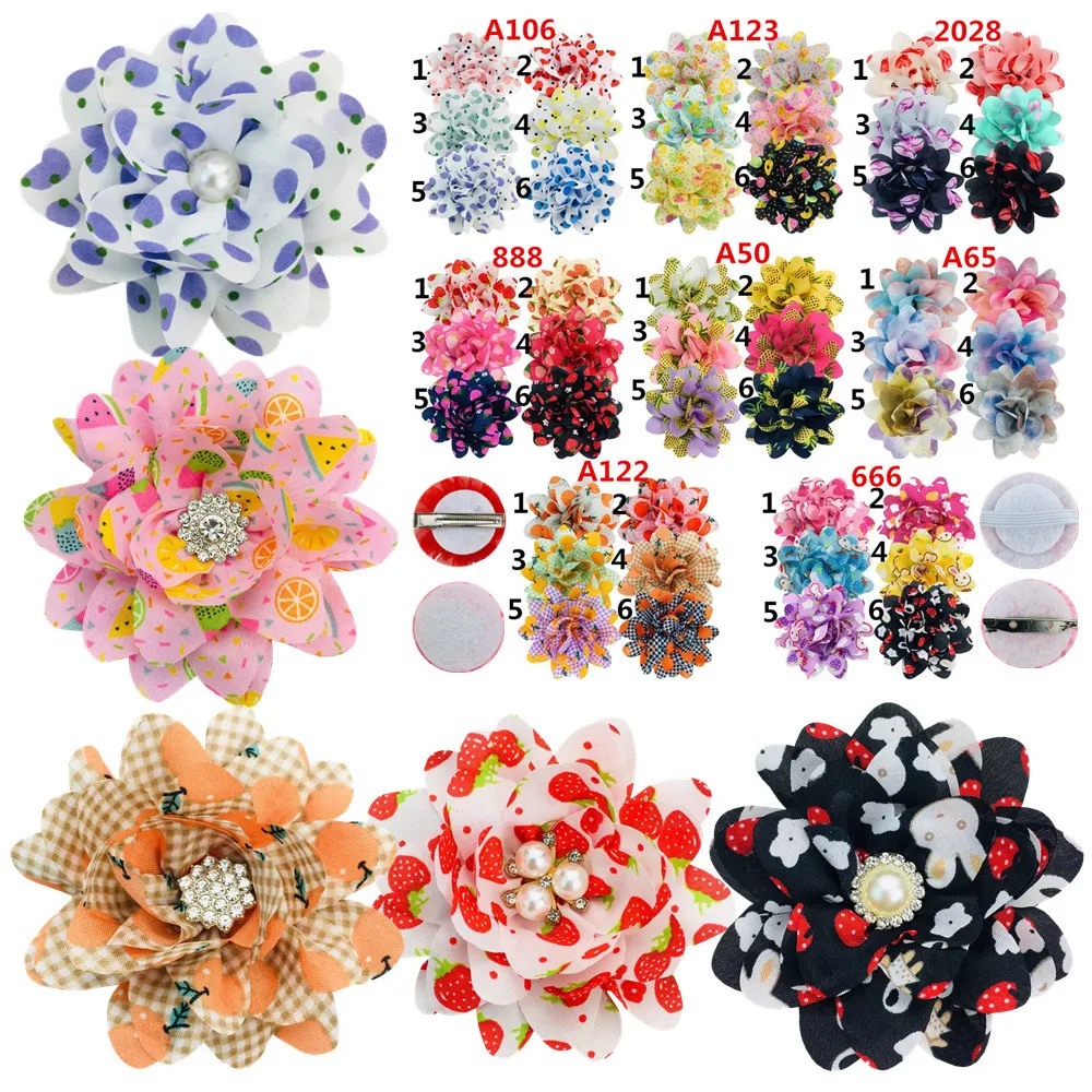 300pcs 8cm New Summer Pet Calico Handmade Flower Pearl Rhinestone Core Headwear Accessories 50 Colors In Stock Wholesale
300pcs 8cm New Summer Pet Calico Handmade Flower Pearl Rhinestone Core Headwear Accessories 50 Colors In Stock Wholesale