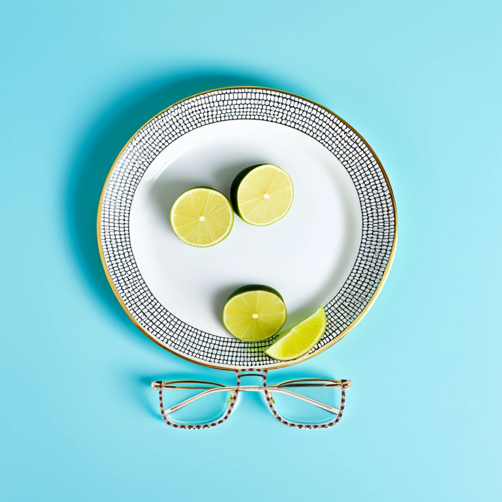 Rhinestone Eyeglasses Sparkling Lower Half Frame Glasses for Women Eyeglasses Frames Party Accessories Sunglasses Style
Rhinestone Eyeglasses Sparkling Lower Half Frame Glasses for Women Eyeglasses Frames Party Accessories Sunglasses Style