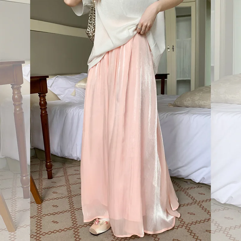 French Style Elegant Fairy 2026 Summer New Fashion Versatile High Waist Elastic Slimming A-Line Half Skirt
French Style Elegant Fairy 2026 Summer New Fashion Versatile High Waist Elastic Slimming A-Line Half Skirt