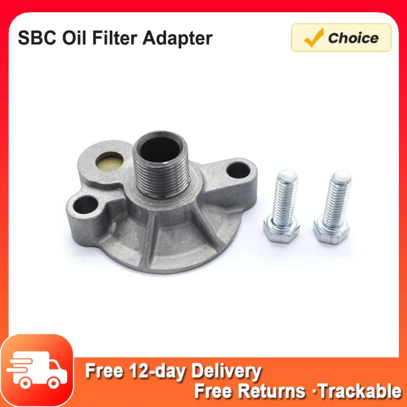 SBC Oil Filter Adapter Spin On 839049 Replacement for Chevy 283 305 327 350 383 396 427 454 SBC Oil Filter Adapter OEM :839049
SBC Oil Filter Adapter Spin On 839049 Replacement for Chevy 283 305 327 350 383 396 427 454 SBC Oil Filter Adapter OEM :839049