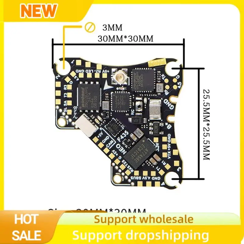 Стабильный F435 NEO 1S AIO ICM42688P 16 МБ ICM42688P 16 МБ 5A 4-в-1 ESC Dshot300 TYPE-C для RC FPV дронов
Стабильный F435 NEO 1S AIO ICM42688P 16 МБ ICM42688P 16 МБ 5A 4-в-1 ESC Dshot300 TYPE-C для RC FPV дронов