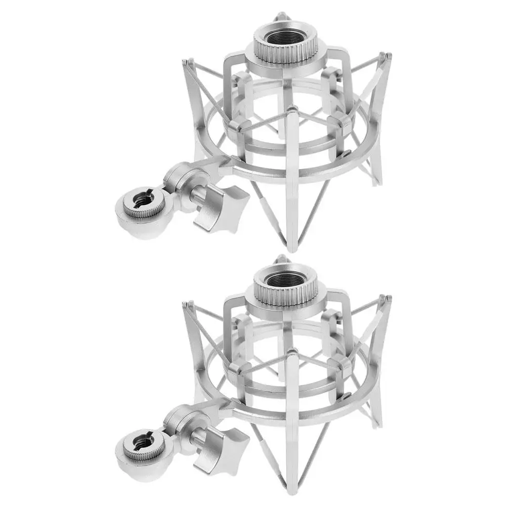 2PCS Microphone Stand Clip Shock Mount Accessory Plastic Holder Desk Stable Durable Recording Mic Table Podcast Adapter Support
2PCS Microphone Stand Clip Shock Mount Accessory Plastic Holder Desk Stable Durable Recording Mic Table Podcast Adapter Support