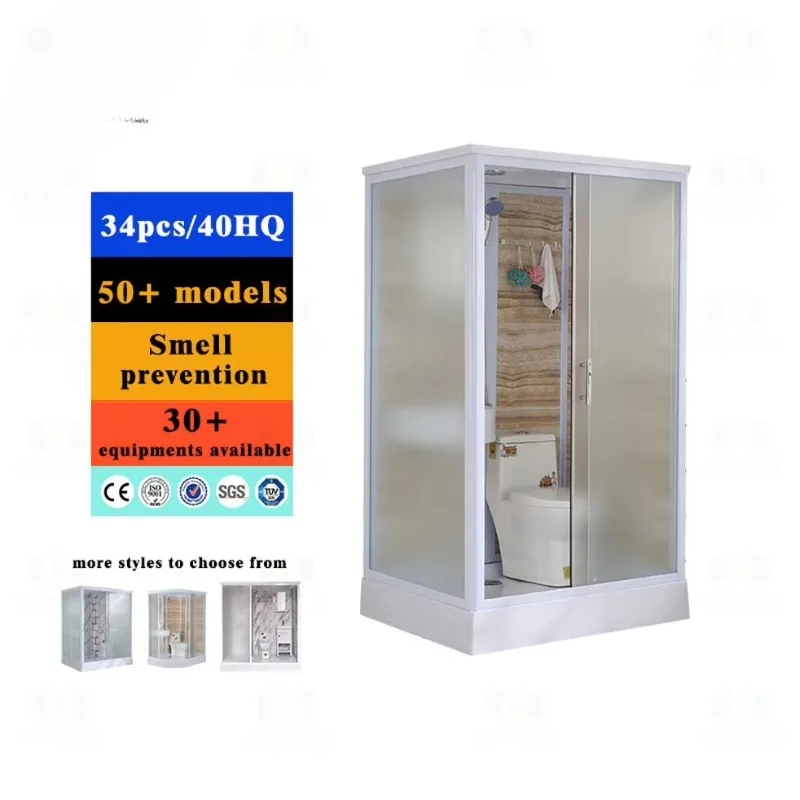 2024 Hot Sale Integrated Bathroom Modular Bathroom Integrated Shower Room Prefabricated Bathroom Pod
2024 Hot Sale Integrated Bathroom Modular Bathroom Integrated Shower Room Prefabricated Bathroom Pod