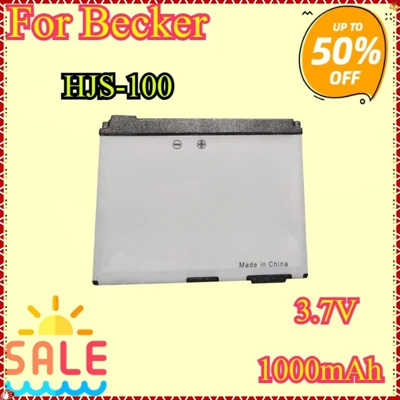 New Replacement Battery For HJS100 For Becker HJS100 HJS-100 M015 GPS 338937010208 1000mAh
New Replacement Battery For HJS100 For Becker HJS100 HJS-100 M015 GPS 338937010208 1000mAh