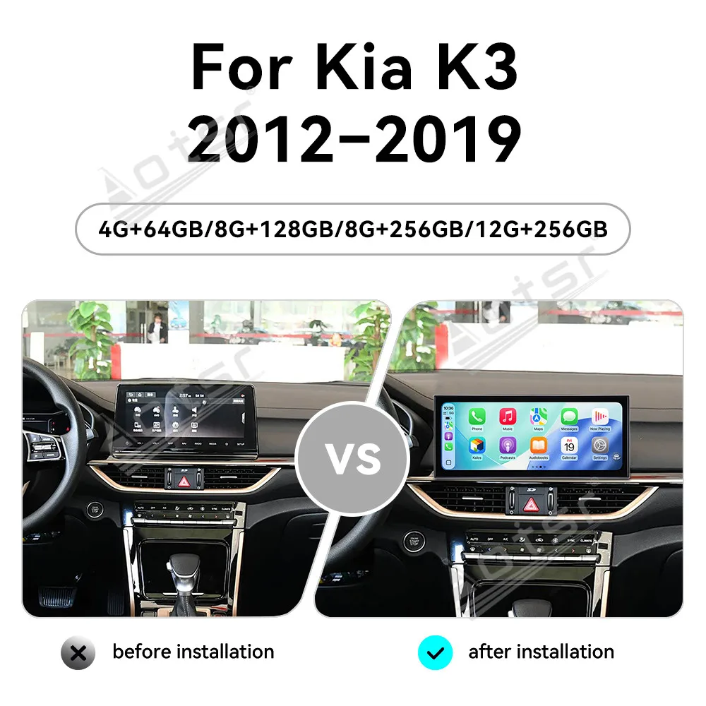 15.8” Android 15 CarPlay For Kia K3 2012-2019 Car Radio HD Touch Screen Multimedia Player GPS Navigation car accessories Auto
15.8” Android 15 CarPlay For Kia K3 2012-2019 Car Radio HD Touch Screen Multimedia Player GPS Navigation car accessories Auto