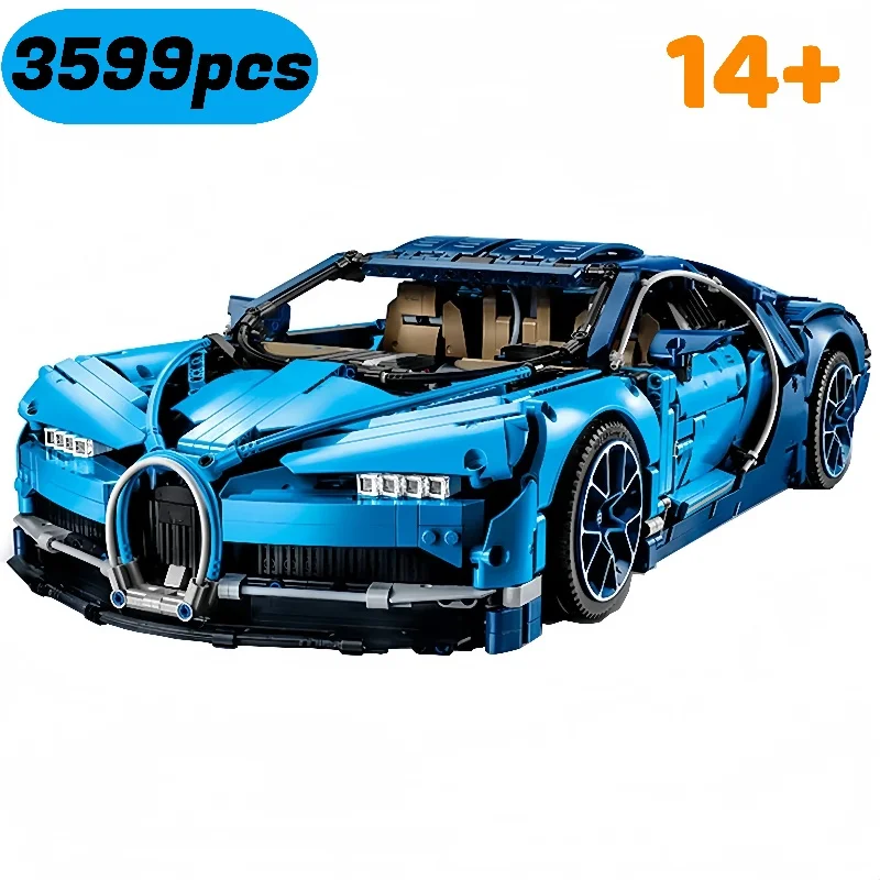 3599 шт. строительные блоки Bugatti Chiron супер спортивный автомобиль игрушка, совместимая с 42083 гоночная модель набор подарок для мальчиков 
3599 шт. строительные блоки Bugatti Chiron супер спортивный автомобиль игрушка, совместимая с 42083 гоночная модель набор подарок для мальчиков