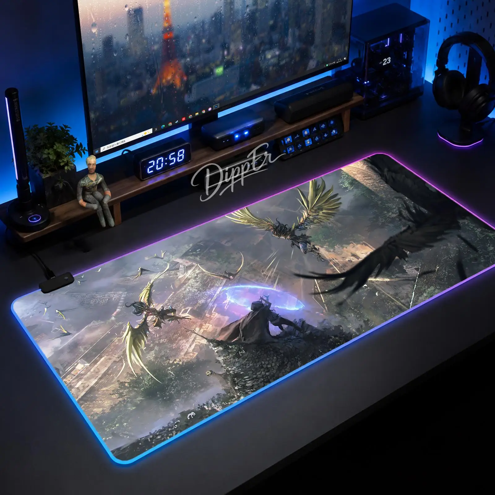 Game Forspoken Mouse Pad Gaming Anime Mouse Pad XXL RGB Desk Mats LED Table Pads Backlit Rubber Desktop
Game Forspoken Mouse Pad Gaming Anime Mouse Pad XXL RGB Desk Mats LED Table Pads Backlit Rubber Desktop