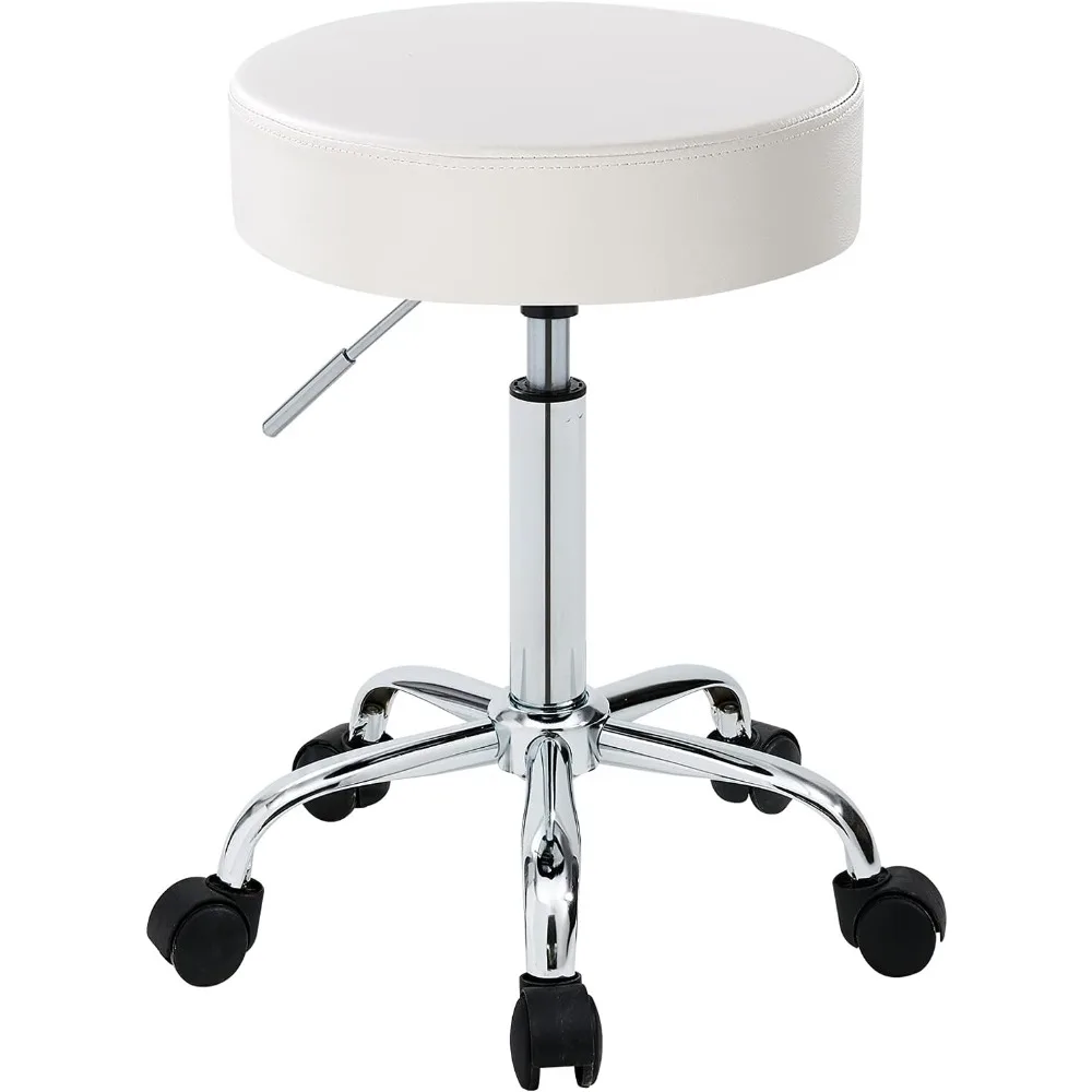Height Adjustable Swivel Rolling Chair, Massage Medical Clinic Tattoo Spa Salon Stool with Wheels
Height Adjustable Swivel Rolling Chair, Massage Medical Clinic Tattoo Spa Salon Stool with Wheels