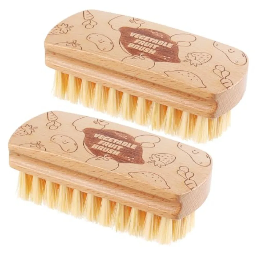 Vegetable and Fruit Cleaning Brush Scrubber Beechwood Handle Fruits Veggie Wash Brushes Potato Carrot Cucumber Mushrooms Washin
Vegetable and Fruit Cleaning Brush Scrubber Beechwood Handle Fruits Veggie Wash Brushes Potato Carrot Cucumber Mushrooms Washin