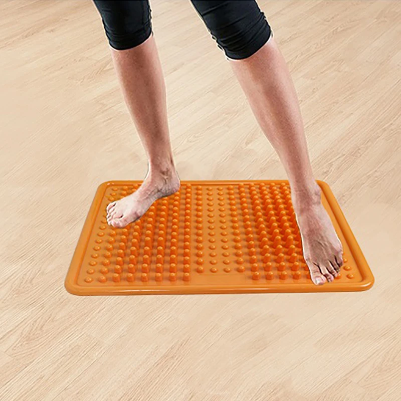 Корейский массажный коврик для ног, увеличенный размер, для точечного массажа и рефлексотерапии, для расслабления и улучшения здоровья стоп
Корейский массажный коврик для ног, увеличенный размер, для точечного массажа и рефлексотерапии, для расслабления и улучшения здоровья стоп
