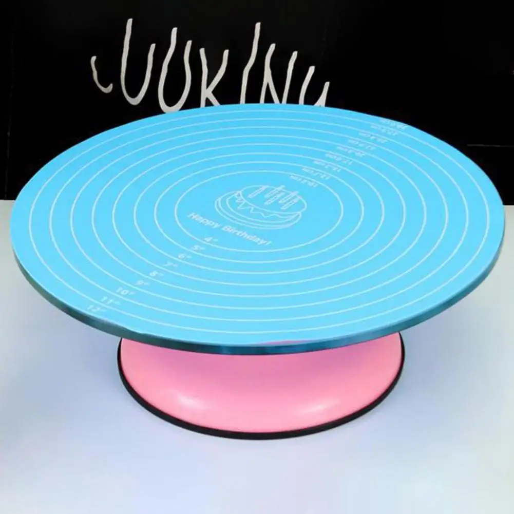 Turntable 30cm Convenient Easy Clean Kneading Pad Strong Absorption Kneading Pad Anti-slip for Cake Shop
Turntable 30cm Convenient Easy Clean Kneading Pad Strong Absorption Kneading Pad Anti-slip for Cake Shop