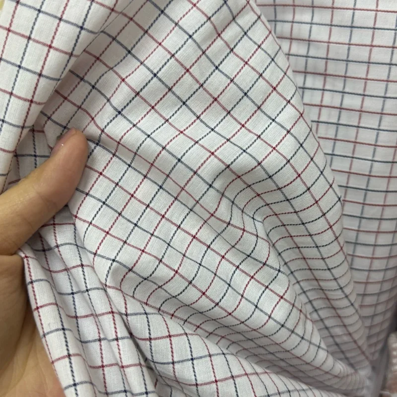 Yarn Dyed 100% Cotton Plaid Fabric White Soft Breathable for Spring Summer Shirt Dress Tablecloth DIY Sewing Accessories
Yarn Dyed 100% Cotton Plaid Fabric White Soft Breathable for Spring Summer Shirt Dress Tablecloth DIY Sewing Accessories