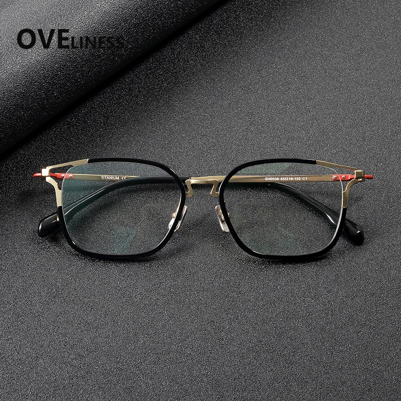 Pure Titanium Glasses Frame Women New Fashion Brand Design Retro Vintage Square Eyeglasses frames Japanese Ultralight Eyewear
Pure Titanium Glasses Frame Women New Fashion Brand Design Retro Vintage Square Eyeglasses frames Japanese Ultralight Eyewear