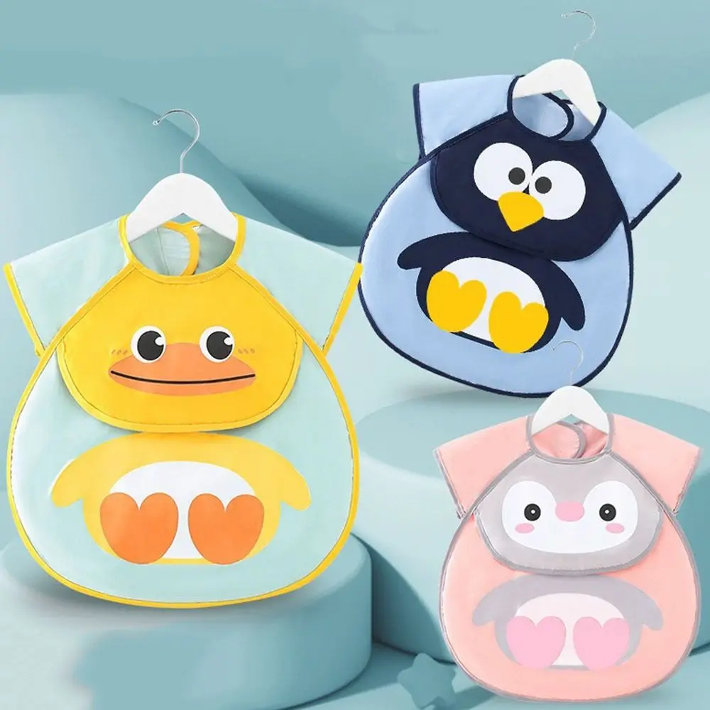 Cute Baby Bibs Adjustable Waterproof Saliva Dripping Bibs with Food Debris Pocket Cartoon Animal Pattern Long Sleeve Apron
Cute Baby Bibs Adjustable Waterproof Saliva Dripping Bibs with Food Debris Pocket Cartoon Animal Pattern Long Sleeve Apron