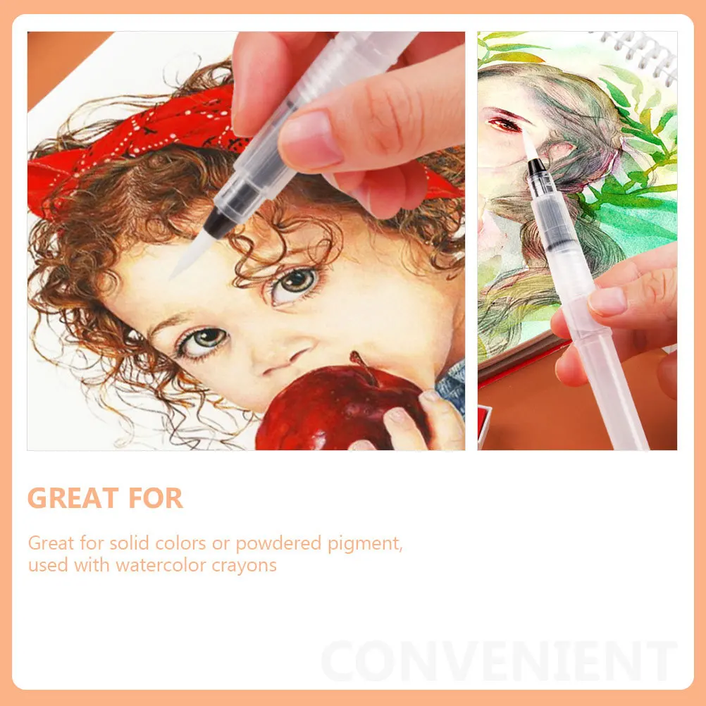 6Pcs Portable Water Injection Pens Ideal for Travel Painting No Mess Watercolor Tool Student Creative Drawing Set
6Pcs Portable Water Injection Pens Ideal for Travel Painting No Mess Watercolor Tool Student Creative Drawing Set