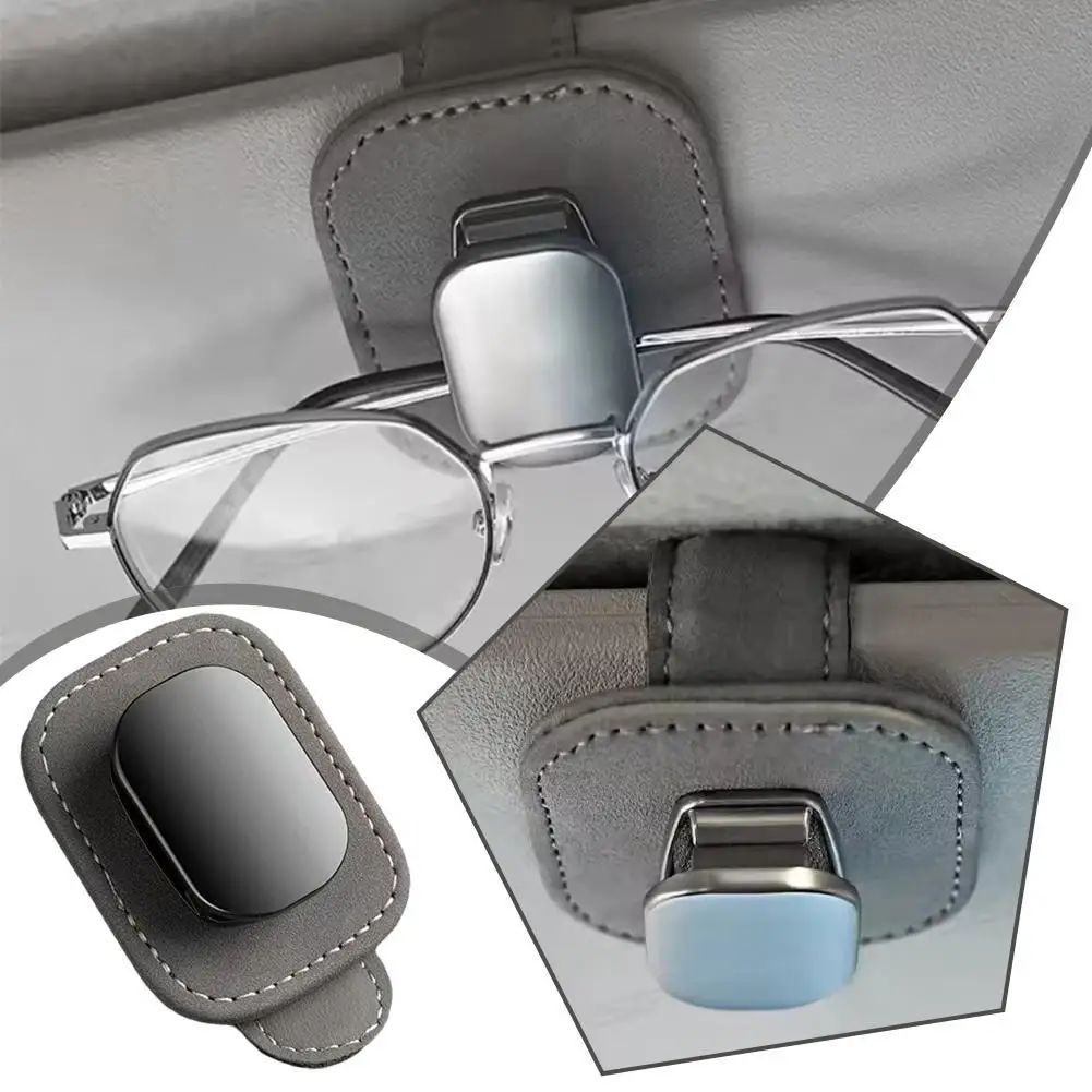 Car Visor Metal Glasses Clip Luxury Suede Sunglasses Holder Compact Size Alloy Auto Eyeglasses Hanging Mount Universal
Car Visor Metal Glasses Clip Luxury Suede Sunglasses Holder Compact Size Alloy Auto Eyeglasses Hanging Mount Universal