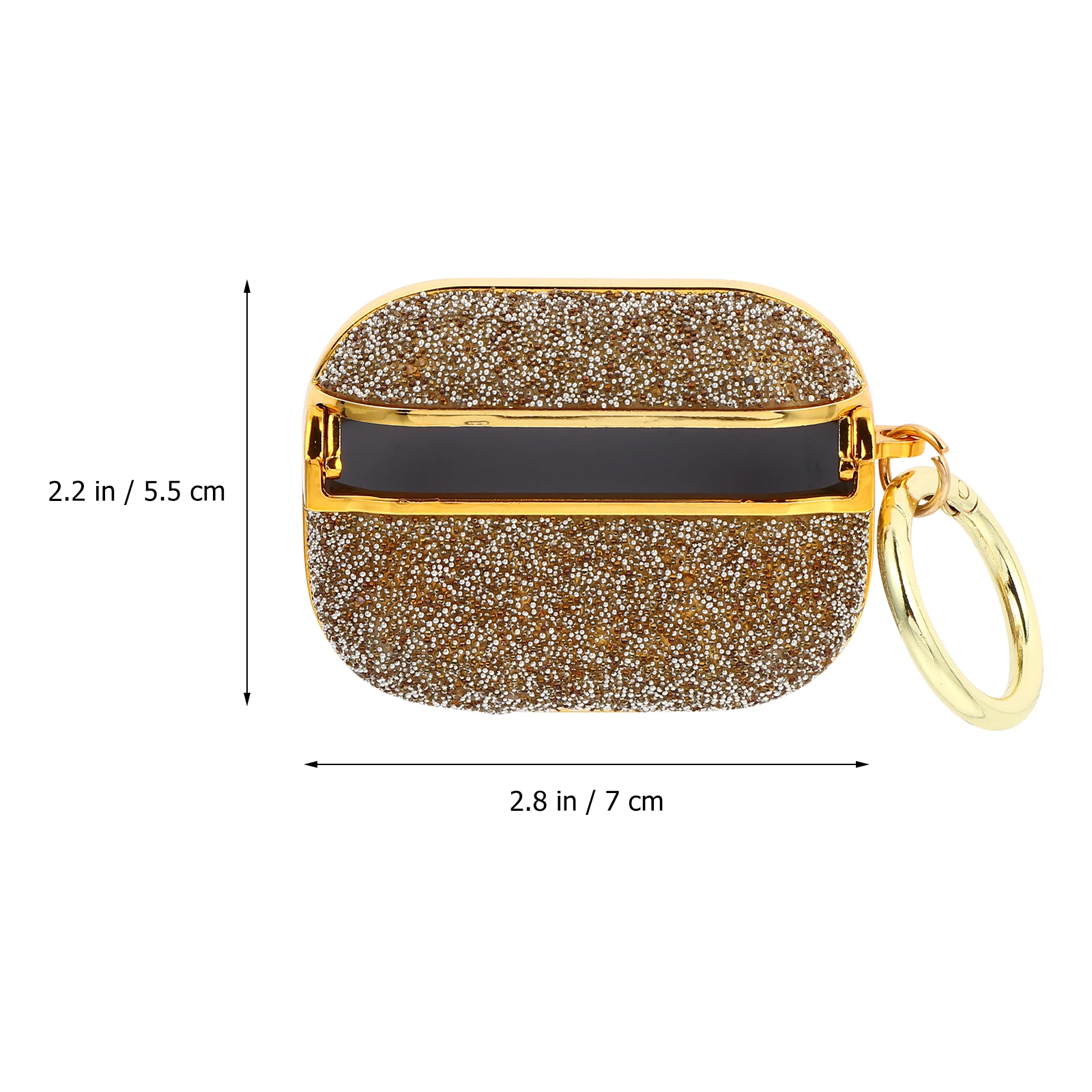 1pc Wireless Earphone Case Shiny Hard Cover Hook Design Portable Protector For Durable Earpiece Shell Lightweight
1pc Wireless Earphone Case Shiny Hard Cover Hook Design Portable Protector For Durable Earpiece Shell Lightweight
