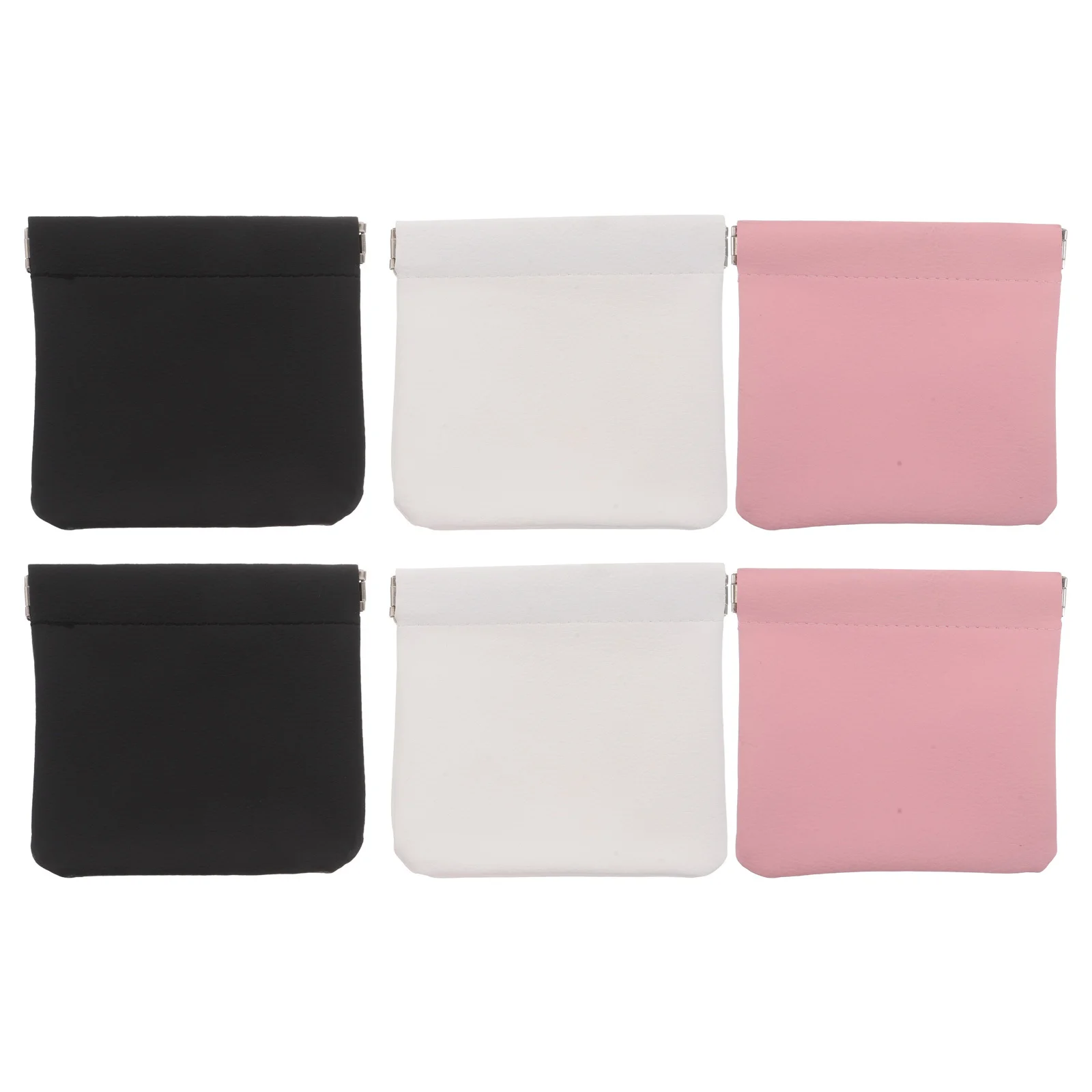 6Pcs Jewelry Organizer Bag PU Spring Closure Portable Lipstick Pouch Travel Pouch for Women Compact Coin Purse
6Pcs Jewelry Organizer Bag PU Spring Closure Portable Lipstick Pouch Travel Pouch for Women Compact Coin Purse
