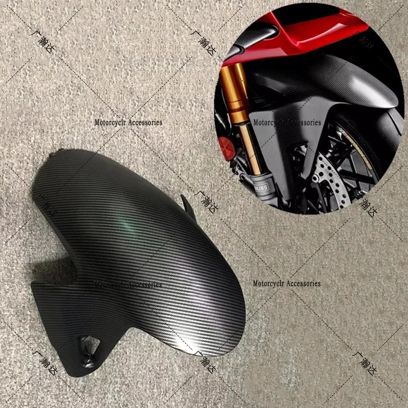 Fit For Ducati Panigale V4, V4S V2 2018 2019-2022 Motorcycle ABS Carbon fiber paint Front Wing Fender Front Fender Splash Guard
Fit For Ducati Panigale V4, V4S V2 2018 2019-2022 Motorcycle ABS Carbon fiber paint Front Wing Fender Front Fender Splash Guard