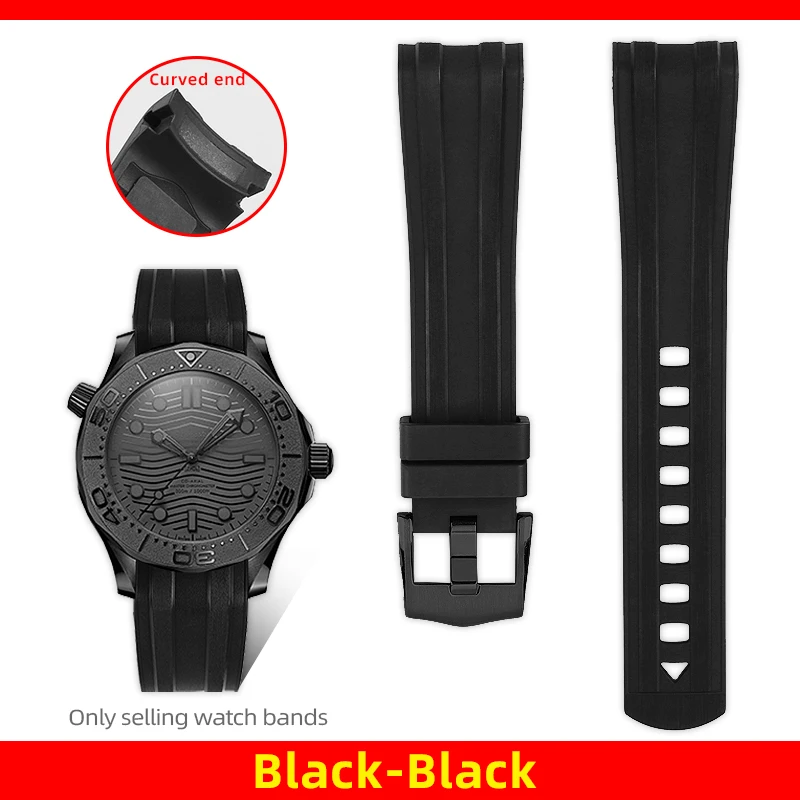 Высококачественный ремешок из фторкаучука для Omega Seamaster 300 Black Warrior 210.62/92, 43,5 мм, мужской водонепроницаемый резиновый ремешок для часов, 21 мм
Высококачественный ремешок из фторкаучука для Omega Seamaster 300 Black Warrior 210.62/92, 43,5 мм, мужской водонепроницаемый резиновый ремешок для часов, 21 мм