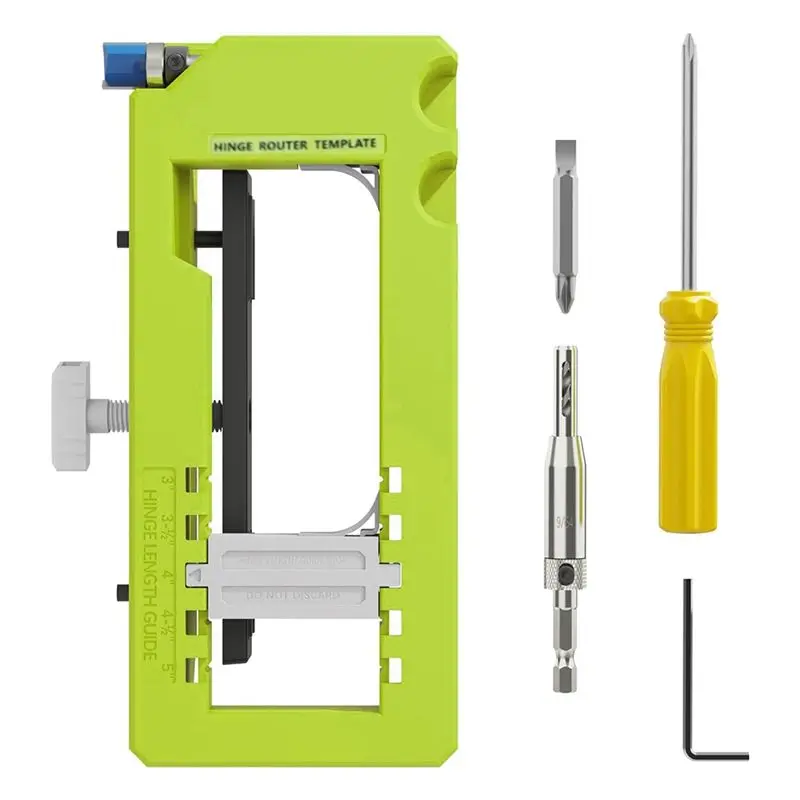 A24F-Door Hinge Jig,Door Hinge Router Jig, Door Hinge Installation Kit Fit 3 Inchto 5 Inch Length And 1/4 Inch Or 5/8 Inch
A24F-Door Hinge Jig,Door Hinge Router Jig, Door Hinge Installation Kit Fit 3 Inchto 5 Inch Length And 1/4 Inch Or 5/8 Inch