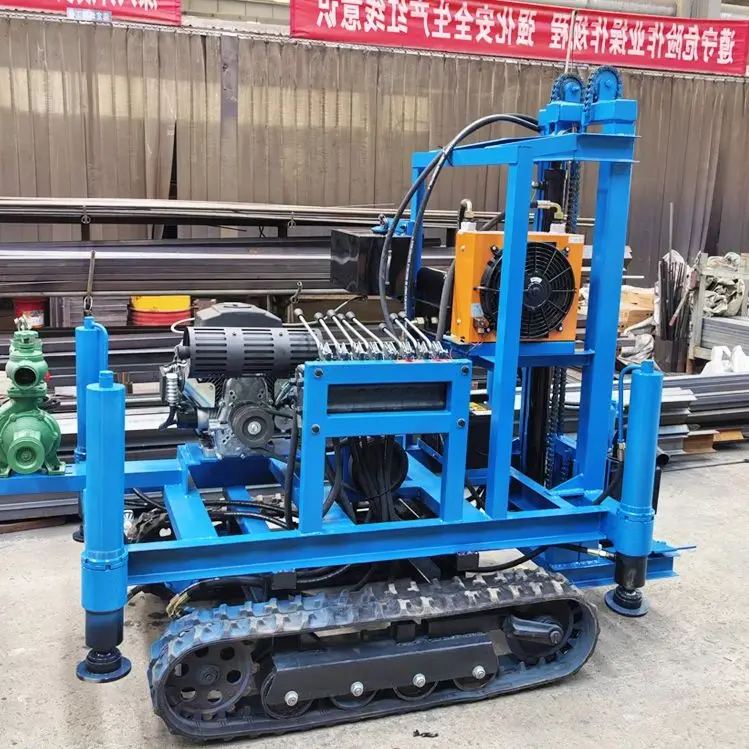 Индивидуальная портативная дизельная гидравлическая буровая установка для водяных скважин 100м 150м 180м, высокая мобильность, высокая эффективность, колесная/гусеничная
Индивидуальная портативная дизельная гидравлическая буровая установка для водяных скважин 100м 150м 180м, высокая мобильность, высокая эффективность, колесная/гусеничная