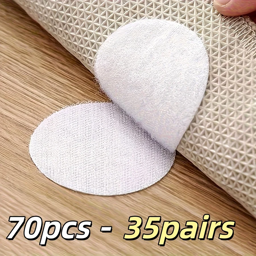 40 Pack 80 Pcs 3cm Self Adhesive Magic Tape Squares, Heavy Duty Non Slip Pads for Furniture Sofa Chair Legs, Removable Reusable
40 Pack 80 Pcs 3cm Self Adhesive Magic Tape Squares, Heavy Duty Non Slip Pads for Furniture Sofa Chair Legs, Removable Reusable