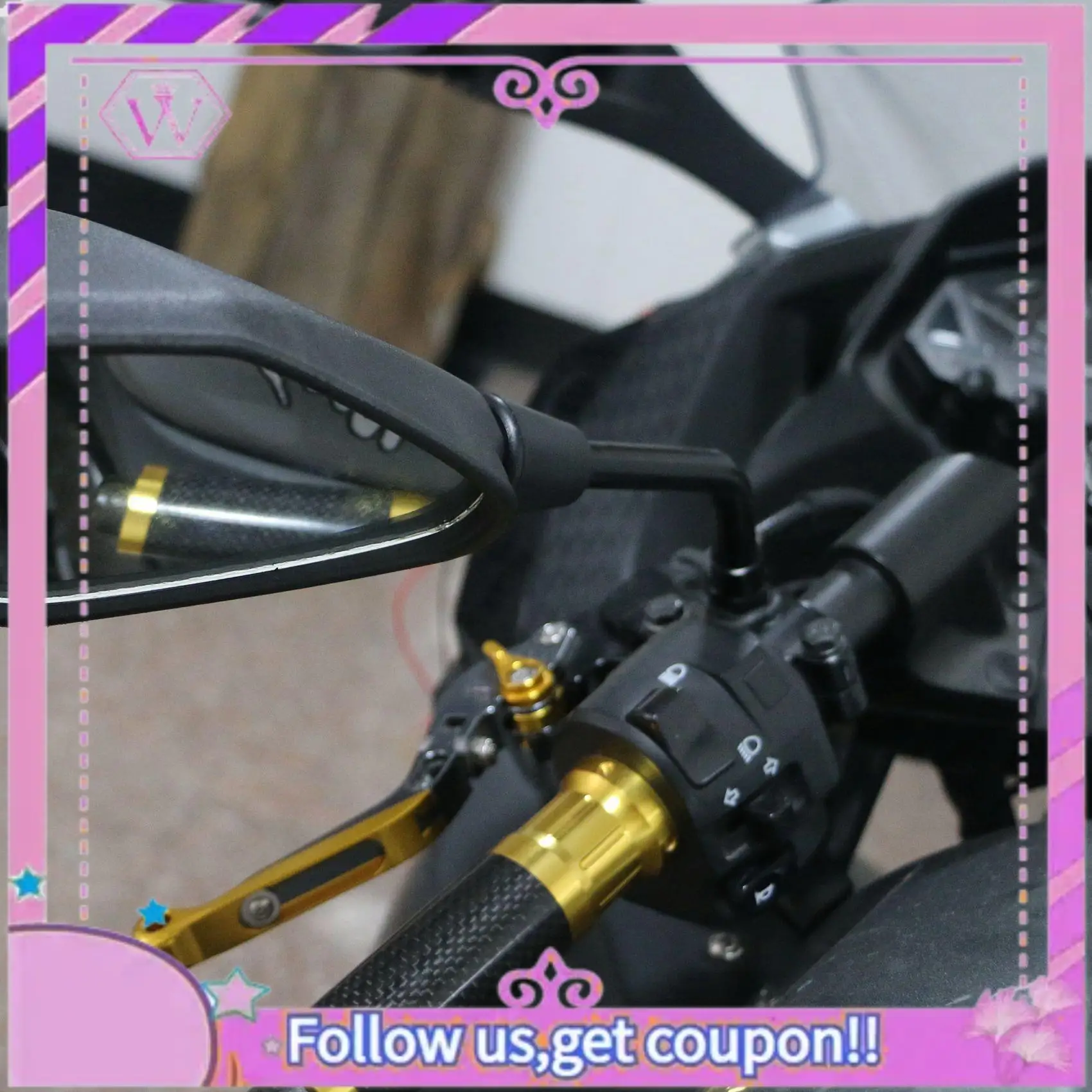 Latest Pair Motorcycle Mirror Extender Risers Universal Handlebar Mount Rearview Mirror Spacers Adapter M10
Latest Pair Motorcycle Mirror Extender Risers Universal Handlebar Mount Rearview Mirror Spacers Adapter M10