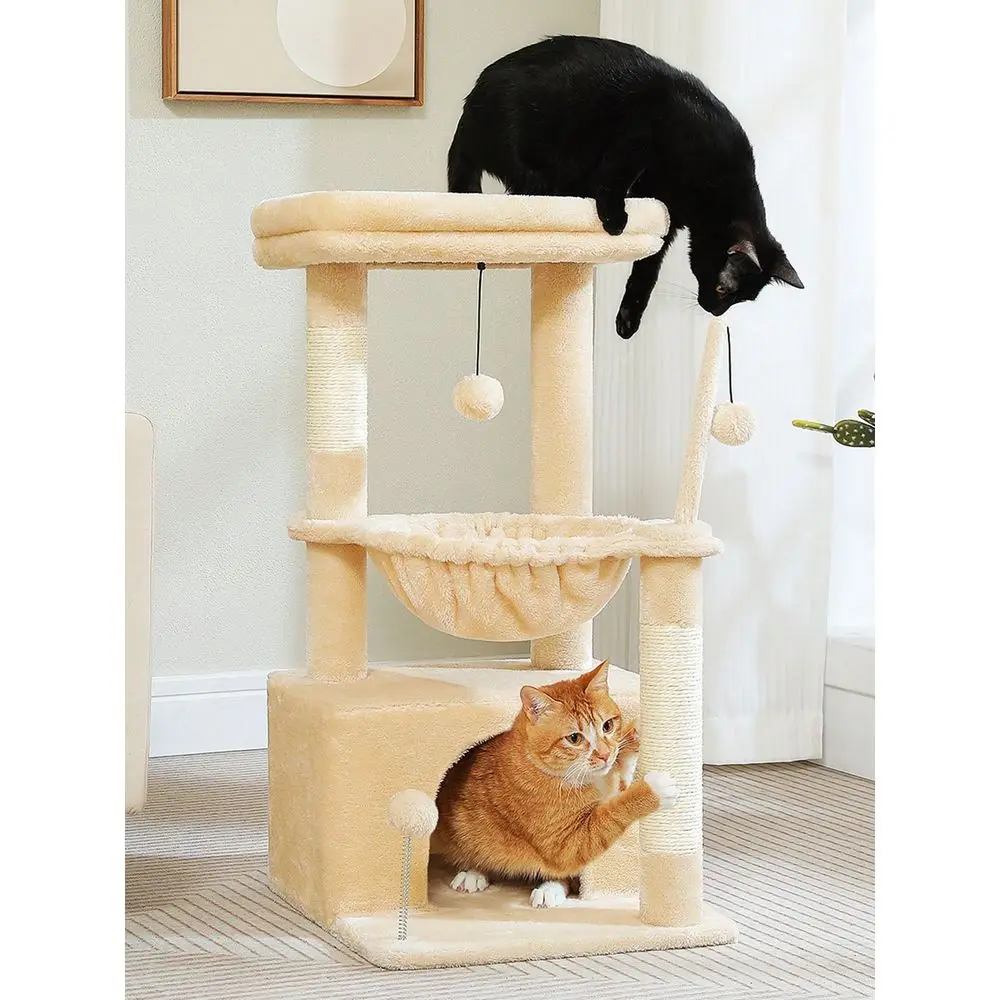 33 Cactus Cat Tree, Cat Tower For Indoor Cats With Large Cat Condo, Cat ching Post For Cats With Deep Hammock Cozy Top Per
33 Cactus Cat Tree, Cat Tower For Indoor Cats With Large Cat Condo, Cat ching Post For Cats With Deep Hammock Cozy Top Per
