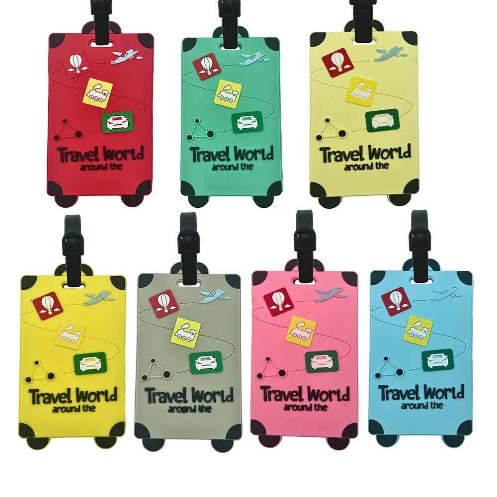 Solid Color Airplane Accessories,Silicone Travel Luggage Tags – Name & ID Card Holder, Anti-Counterfeiting,
Solid Color Airplane Accessories,Silicone Travel Luggage Tags – Name & ID Card Holder, Anti-Counterfeiting,