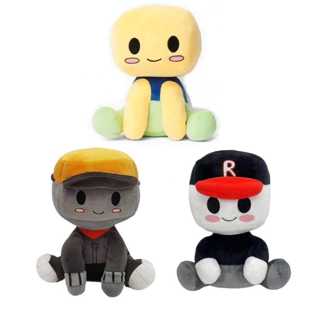 New Blox Buddies Plush Toys Cartoon Girl Black with Hat Yellow Decorative Doll Home Room Gifts for Kids
New Blox Buddies Plush Toys Cartoon Girl Black with Hat Yellow Decorative Doll Home Room Gifts for Kids