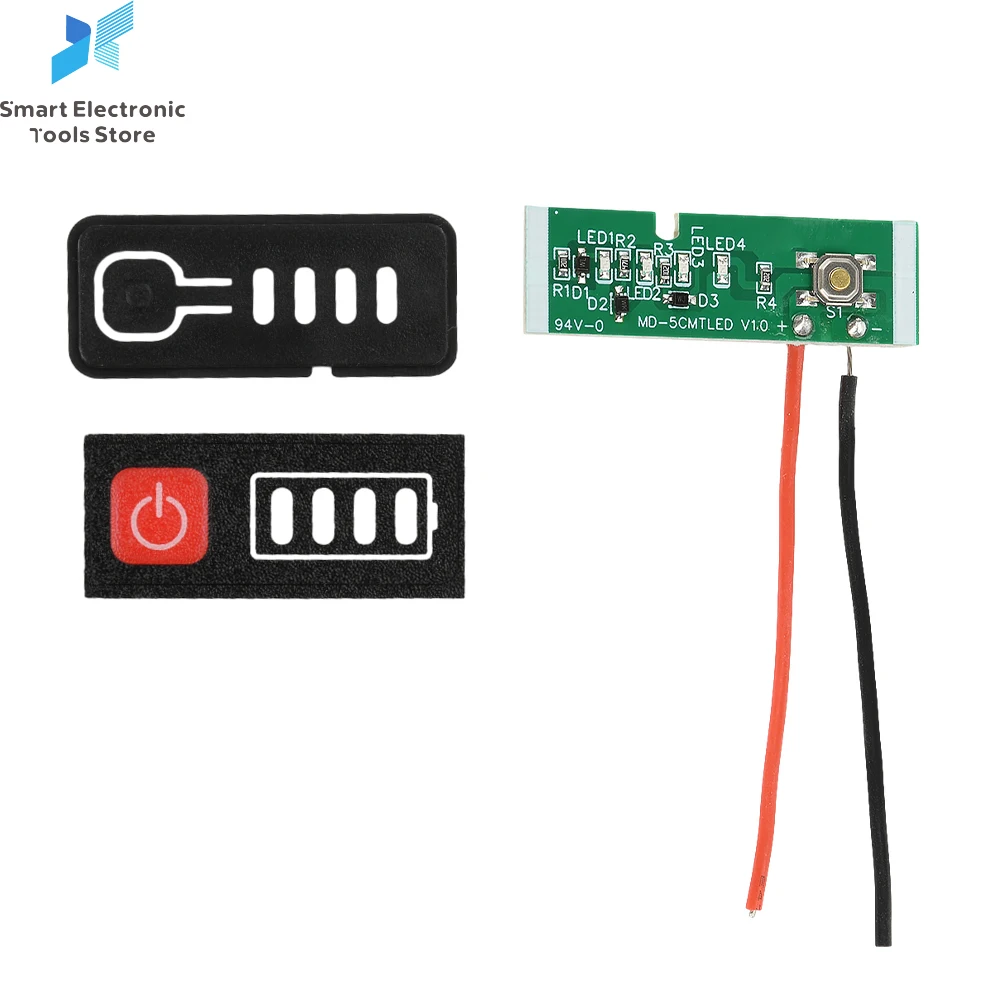 5S 18V 21V Battery Capacity Indicator Module LED Display Battery Level Indicator For Electric Drill Screwdriver
5S 18V 21V Battery Capacity Indicator Module LED Display Battery Level Indicator For Electric Drill Screwdriver