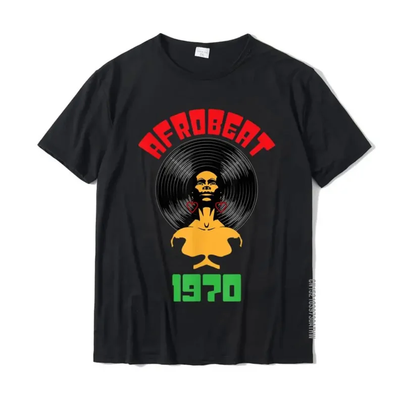 Хлопковая футболка для мужчин, индивидуальная модная футболка Afrobeat 1970 с виниловыми пластинами и прической для женщин
Хлопковая футболка для мужчин, индивидуальная модная футболка Afrobeat 1970 с виниловыми пластинами и прической для женщин