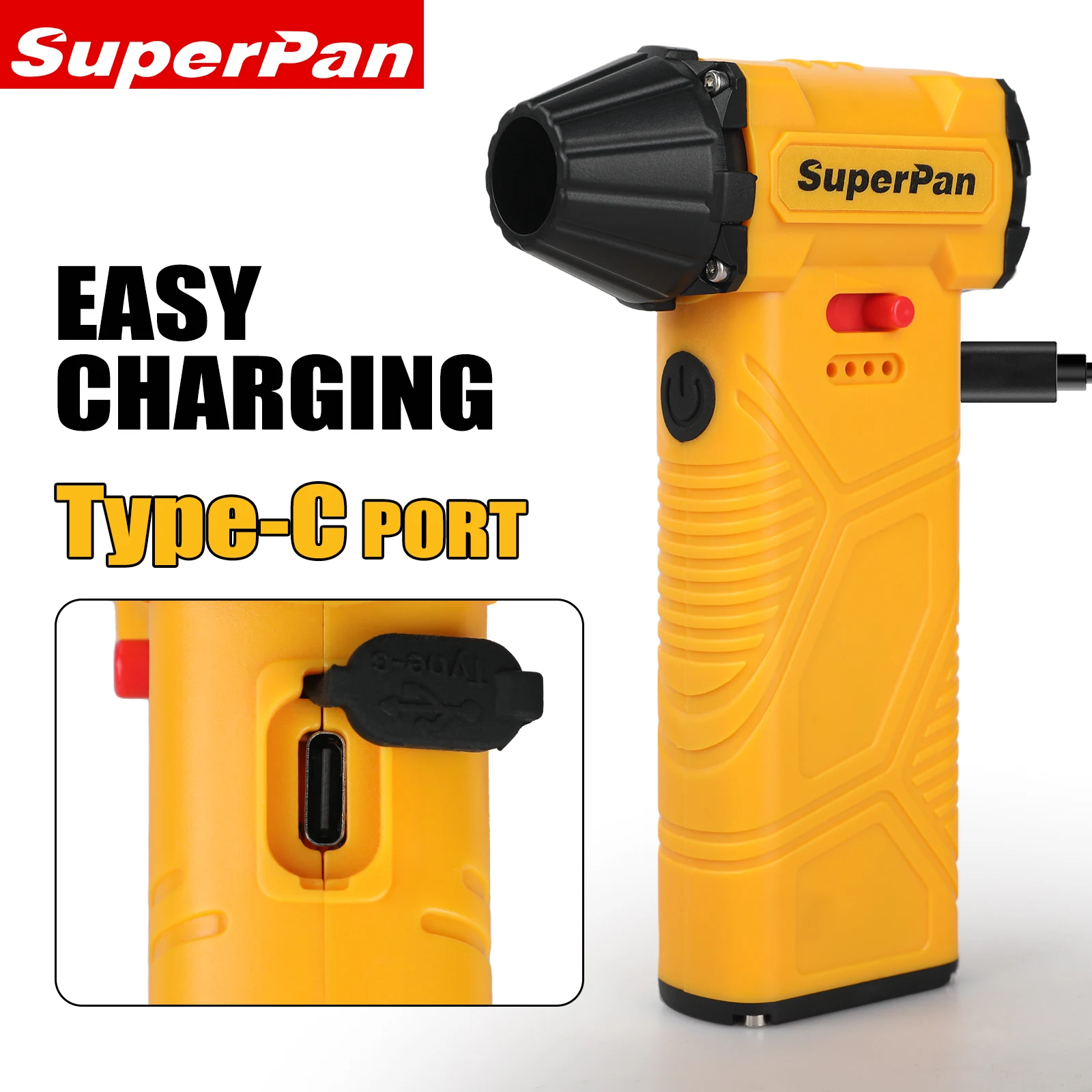 Регулируемый мини-турбовентилятор SUPERPAN — высокоскоростной электрический воздуходув 110000 об/мин
Регулируемый мини-турбовентилятор SUPERPAN — высокоскоростной электрический воздуходув 110000 об/мин