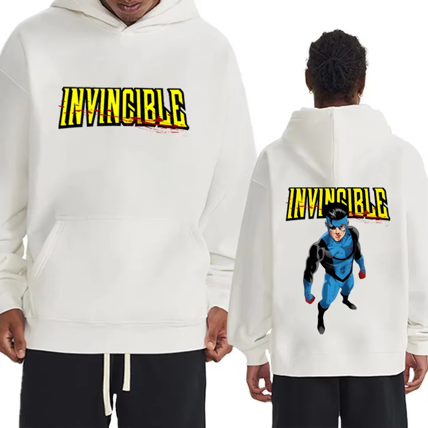 Invincible Mark Superhero 2025 Anime Hoodie Men Women harajuku tracksuit Fleece Long Sleeve hip hop streetwear vintage Pullovers
Invincible Mark Superhero 2025 Anime Hoodie Men Women harajuku tracksuit Fleece Long Sleeve hip hop streetwear vintage Pullovers