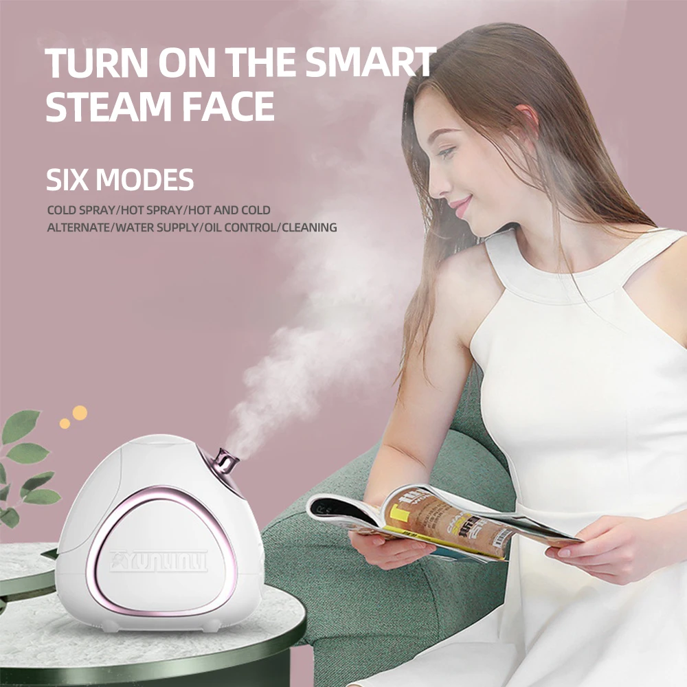 Паровая ванночка для лица с горячим и холодным распылением, увлажняющий спрей, увлажнитель для лица, косметический прибор для ухода за кожей
Паровая ванночка для лица с горячим и холодным распылением, увлажняющий спрей, увлажнитель для лица, косметический прибор для ухода за кожей