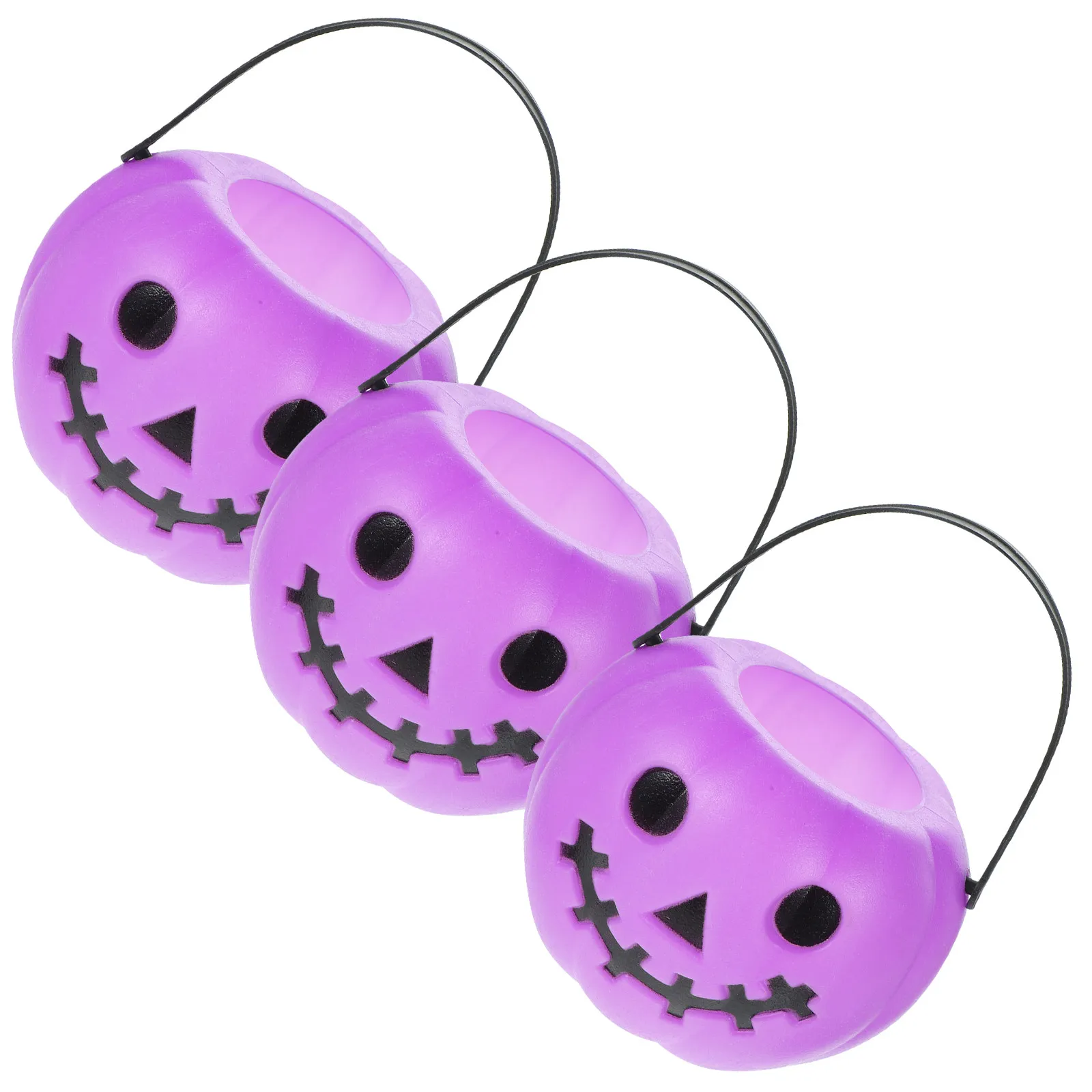 3Pcs Premium Plastic Pumpkin Bucket Halloween Candy Holder Reusable Portable Treat Container for Trick-Or-Treat Party Decor
3Pcs Premium Plastic Pumpkin Bucket Halloween Candy Holder Reusable Portable Treat Container for Trick-Or-Treat Party Decor
